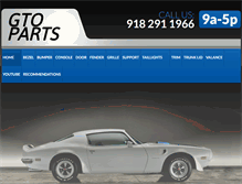 Tablet Screenshot of pontiacgtoparts.com